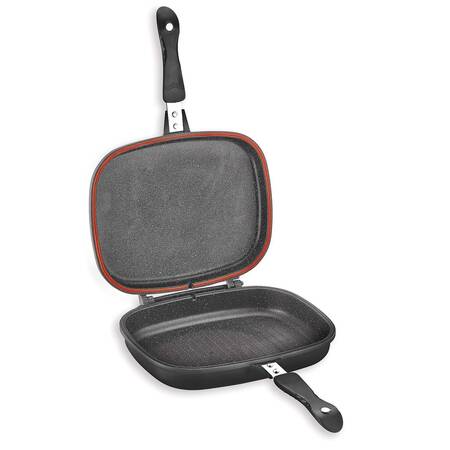 Schafer Kare 32 Cm Double Grill Pan - Thumbnail