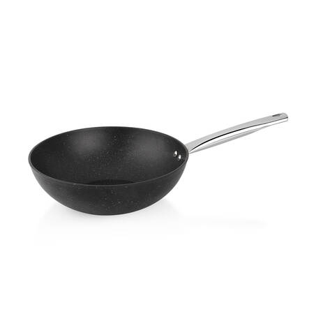 Schafer Black Stone Wok Tava 28 Cm-Siyah - Thumbnail