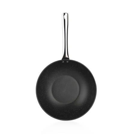 Schafer Black Stone Wok Tava 28 Cm-Siyah - Thumbnail