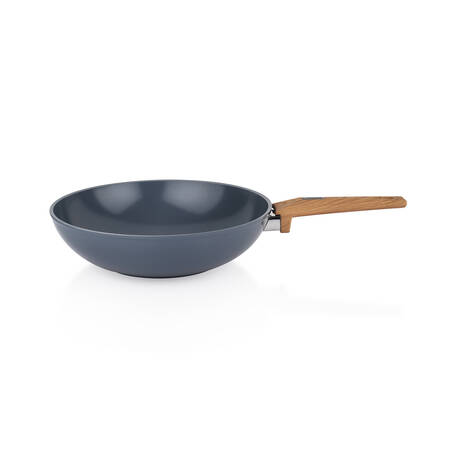 Schafer Fiesta Seramik Wok Tava 28 Cm-Siyah - Thumbnail