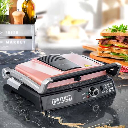 Schafer Grill Haus Tost Makinesi-Rosegold - Thumbnail