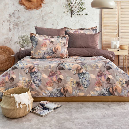 Schafer Home Premium Comfort Çift Kişilik Nevresim Takımı 6 Parça-Mor - Thumbnail